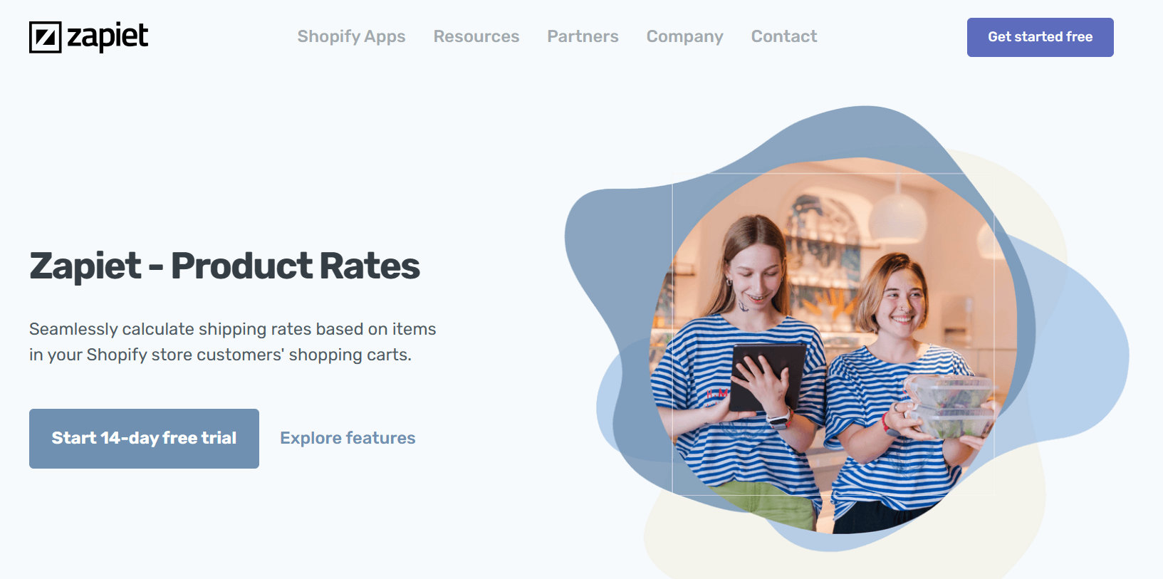 zapiet shopify app